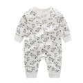 Spring And Autumn Organic Cotton Baby Jumpsuit