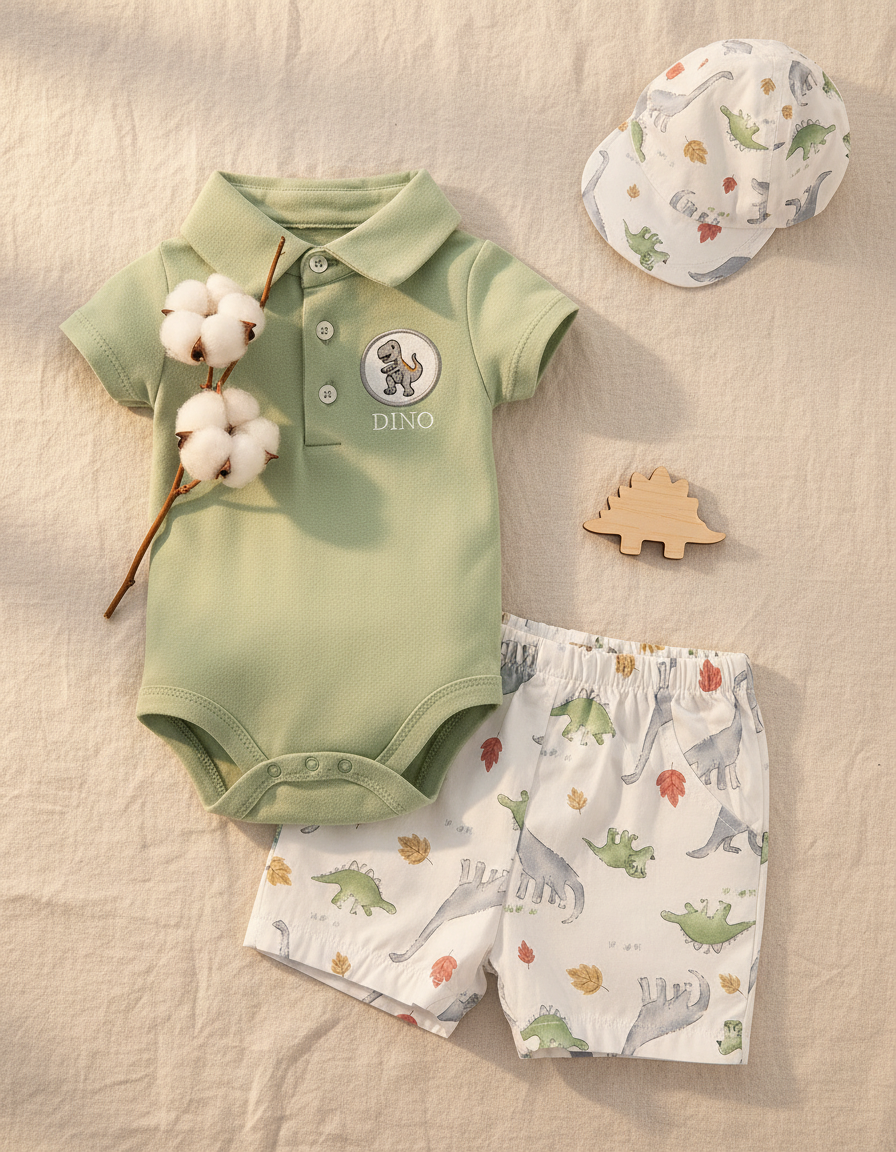 Lightweight Cotton Baby Set