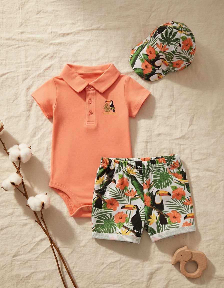 Lightweight Cotton Baby Set