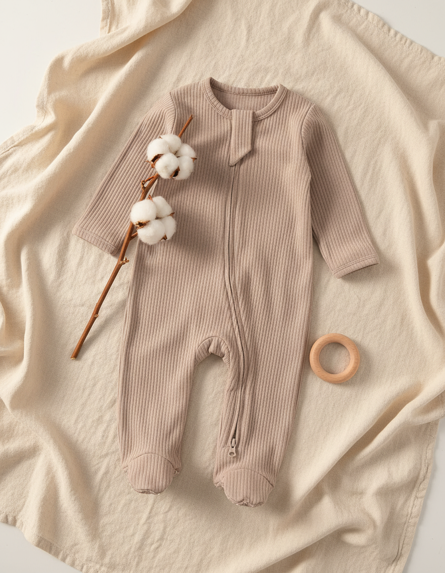 Newborn Organic Cotton Onsie