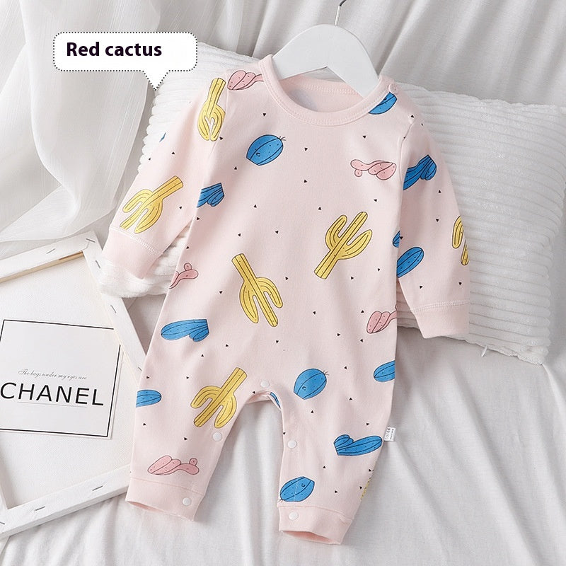 Pure Cotton Animal Print Romper
